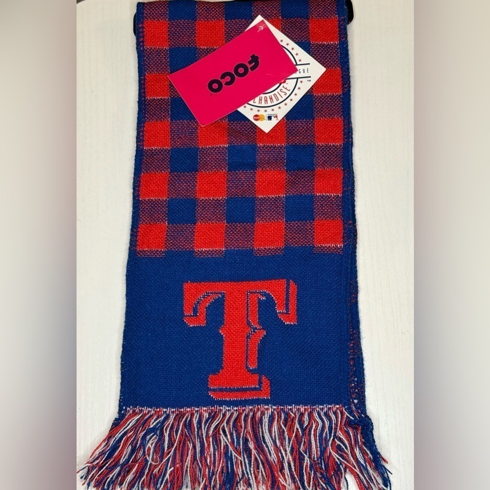 Foco MLB Texas Rangers Scarf